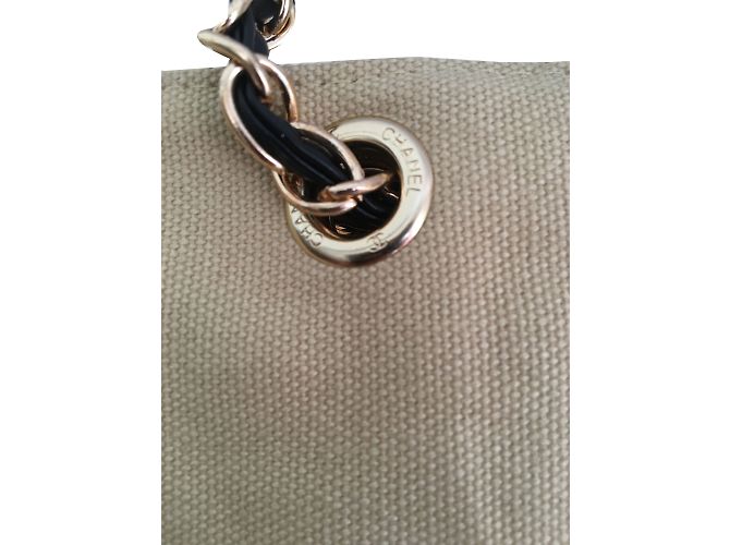 Chanel Cabas Beige - vue 2