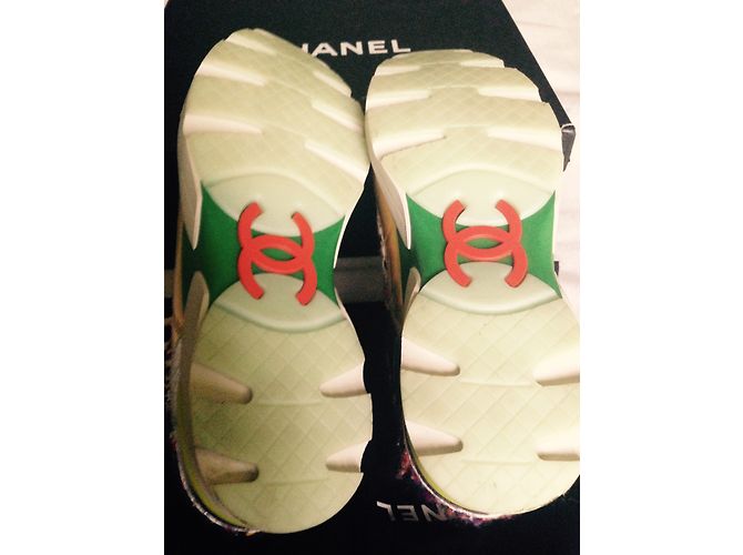 Chanel Trainer aus Lammleder Mehrfarbig Größe 40 Mehrfarben - Ansicht 3