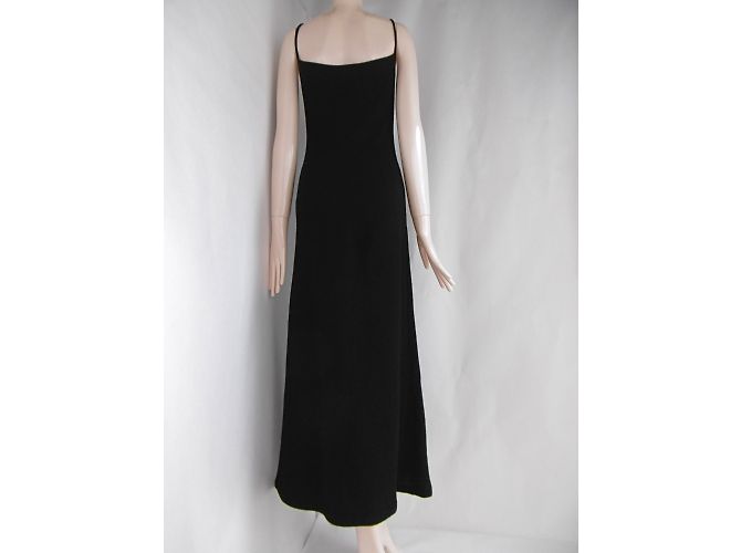 Yohji Yamamoto - Wolles, bodenlanges Kleid - Ansicht 10