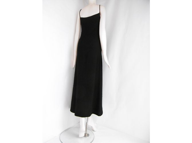 Yohji Yamamoto - Wolles, bodenlanges Kleid - Ansicht 15