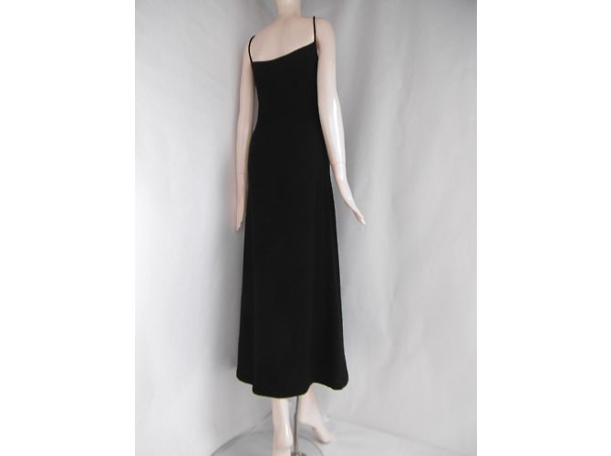 Yohji Yamamoto - Wolles, bodenlanges Kleid - Ansicht 7