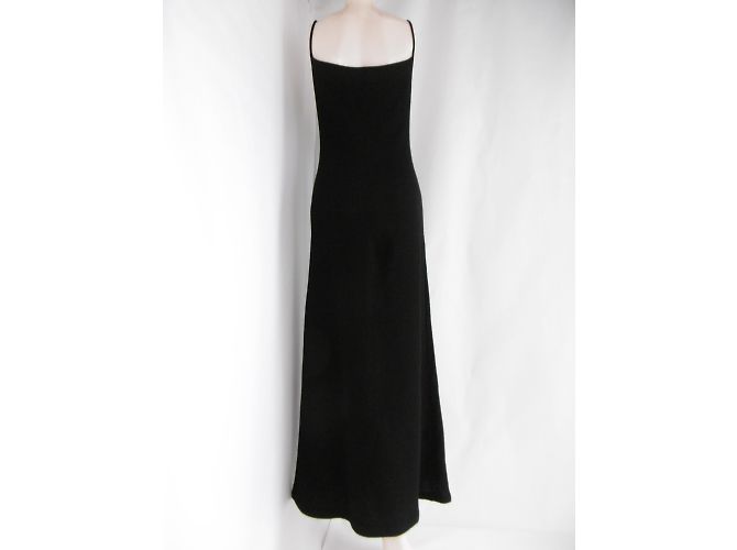 Yohji Yamamoto - Wolles, bodenlanges Kleid - Ansicht 9
