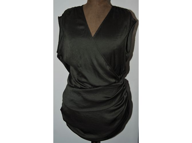 Iro Minikleid Anthrazit Grau Acryl Schwarz Anthrazitgrau - Ansicht 6