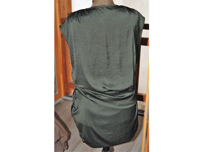 Iro Minikleid Anthrazit Grau Acryl Schwarz Anthrazitgrau - Ansicht 7