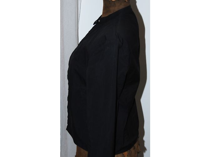 Chaqueta Biker Barbara Bui de algodón negro - vista 5