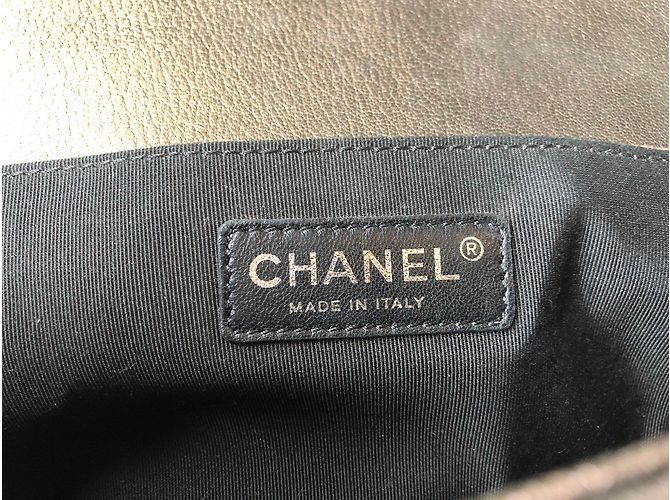Borsa Chanel Bronze Mermaid Boy in Old medium e Rainbow Hardware Bronzo - vista 4