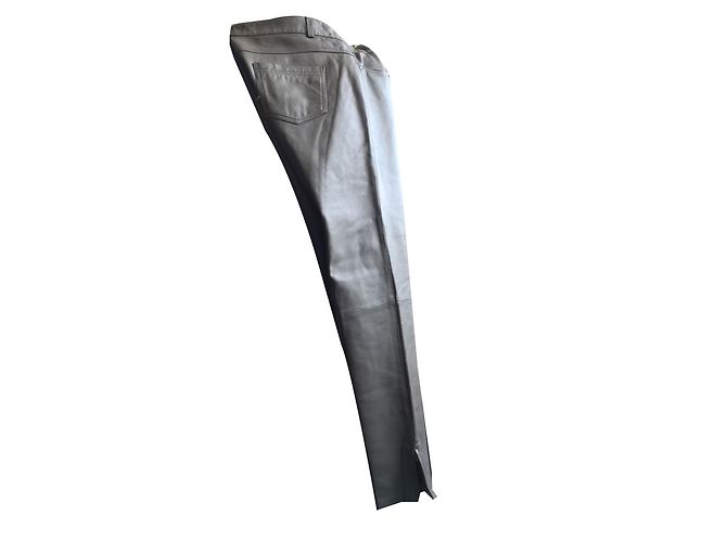 Bel Air Hose aus Lammleder grau - Ansicht 2