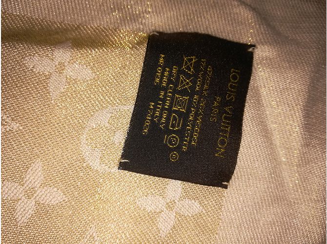 Louis Vuitton Lenços Bege - vista 4