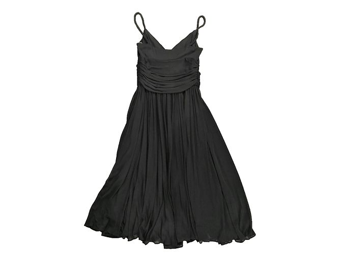 Bailarina BCBG Max Azria Shirred Black Negro - vista 2