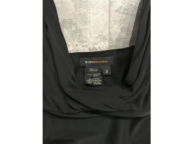 Bailarina BCBG Max Azria Shirred Black Negro - vista 4