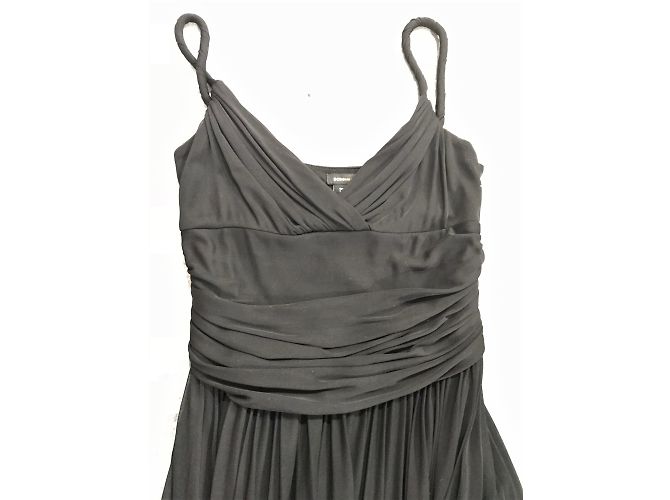 Bailarina BCBG Max Azria Shirred Black Negro - vista 7