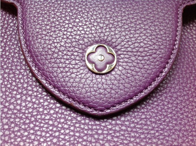 Capucines Louis Vuitton nasturzio Porpora - vista 7