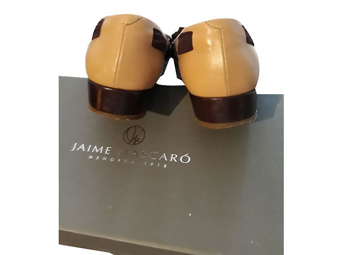 Jaime Mascaro Ballerine Caramello - vista 2