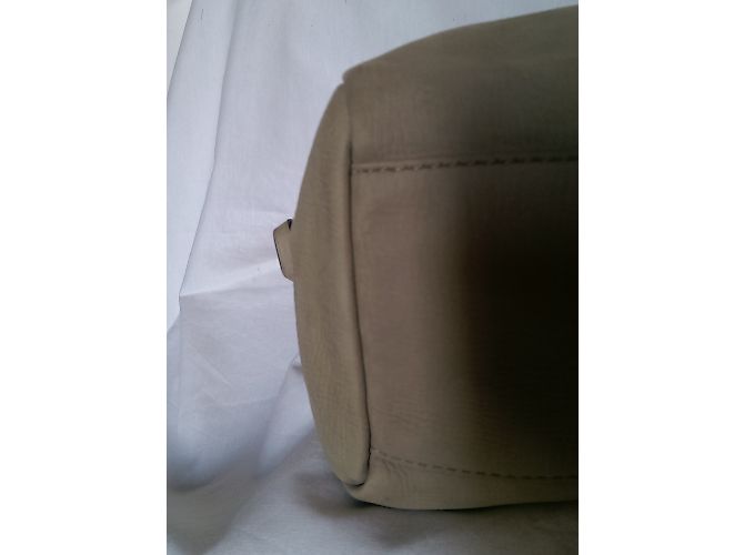 Borsa Hugo Boss in pelle beige - vista 12