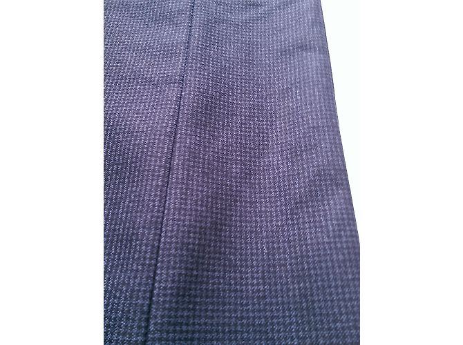 The Kooples Blue Wool Houndstooth Suit - view 8