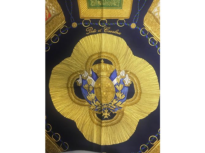 Hermès "Poste et cavalerie" Azul - vista 5