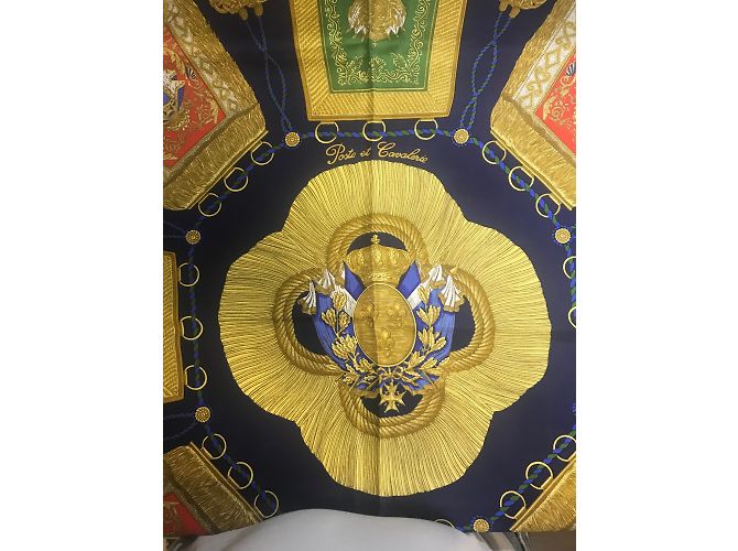 Hermès "Poste et cavalerie" Azul - vista 6
