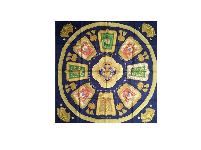 Hermès "Poste et cavalerie" Azul - vista 8