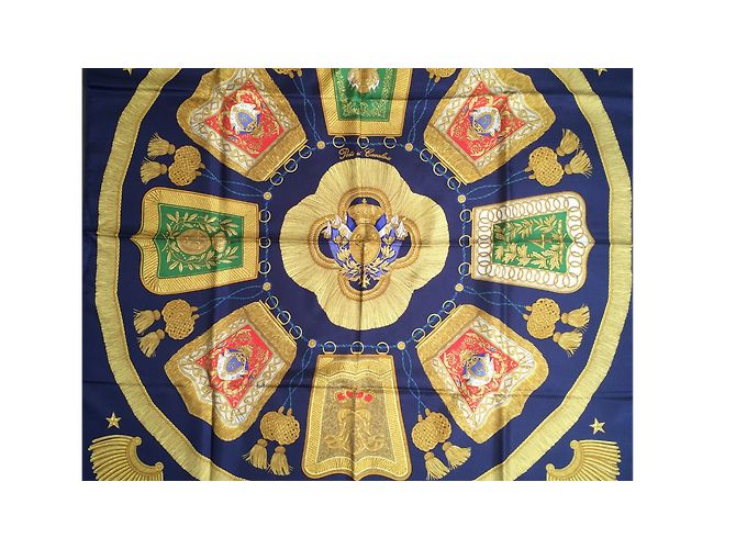 Hermès "Poste et cavalerie" Azul - vista 9