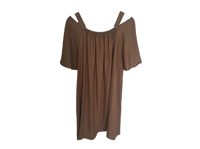 Paul & Joe Kleid Caramel aus Polyester - Ansicht 2
