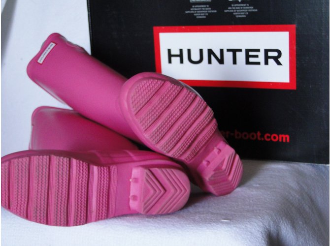 Hunter Botas Rosa - vista 3