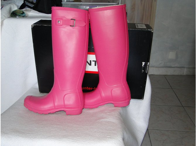 Hunter Botas Rosa - vista 7