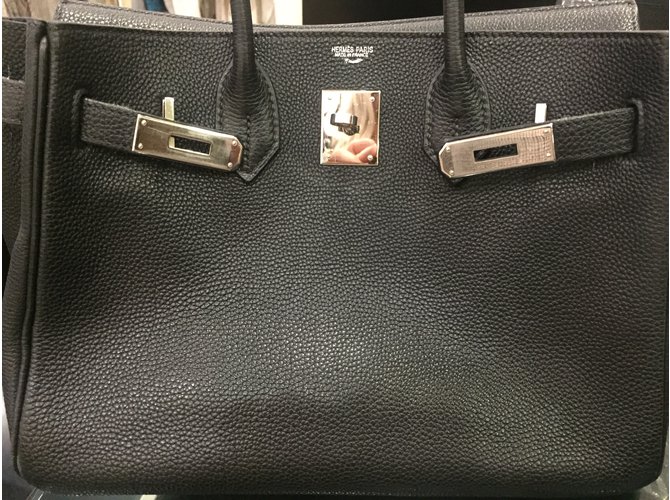 Hermès Birkin 30 Schwarz - Ansicht 15