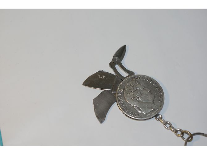 Hermès Key ring Silvery - view 4