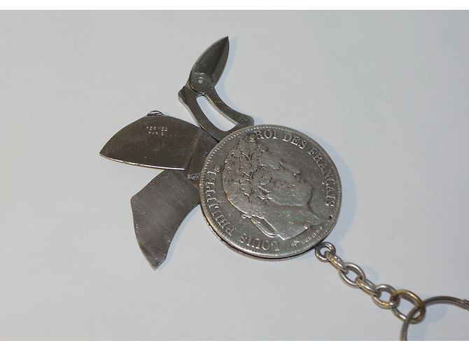 Hermès Key ring Silvery - view 5
