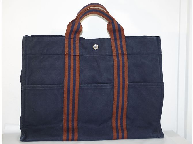 Hermès Toto Braun Blau - Ansicht 2