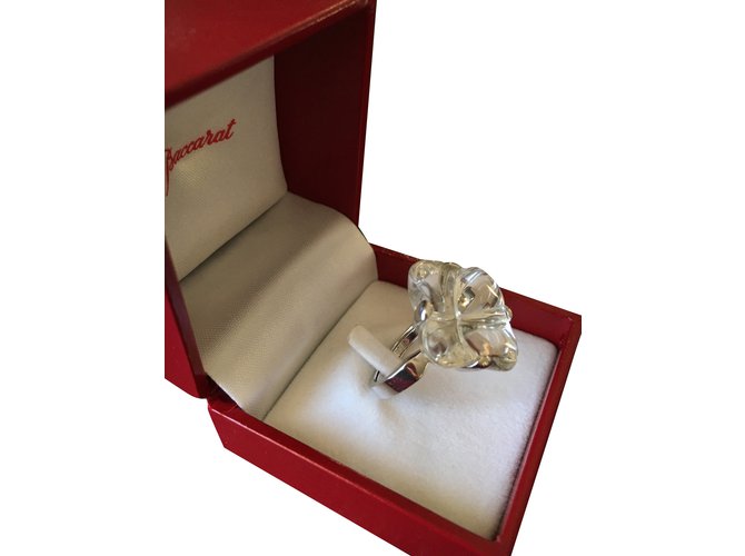 Baccarat Ring aus Silber Größe 55 Weiß - Ansicht 2