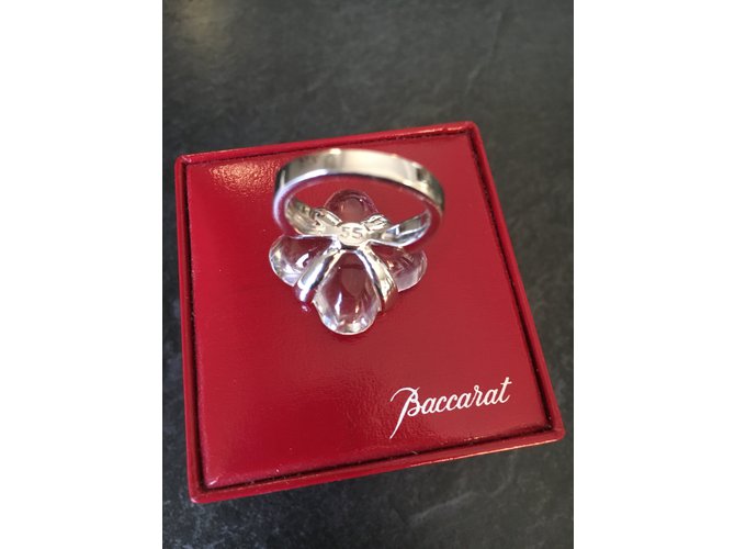 Baccarat Ring aus Silber Größe 55 Weiß - Ansicht 3