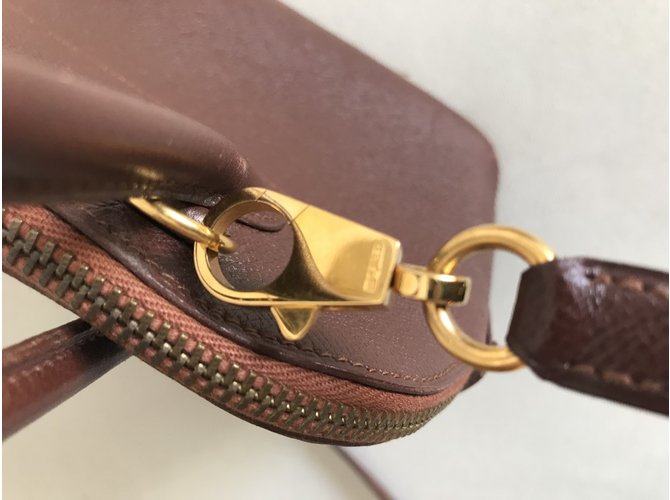 Hermès Mini Bolide Caramelo Chocolate - vista 6