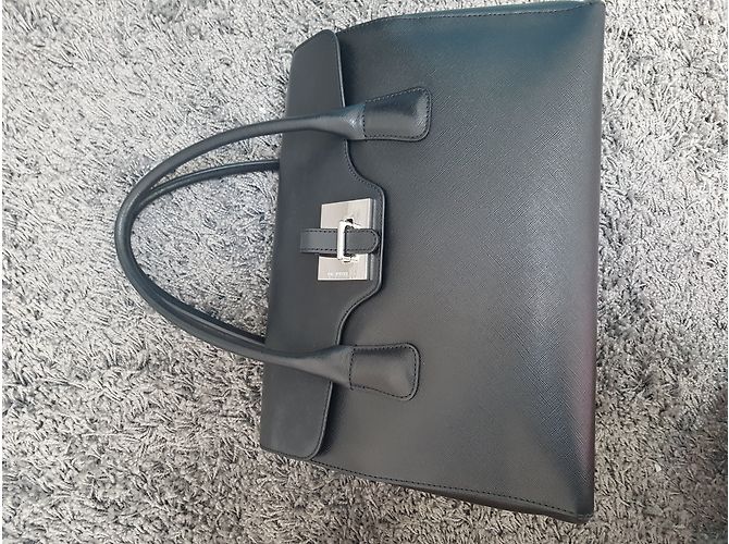Borsa a mano Nina in pelle nera Le Tanneur Nero - vista 3