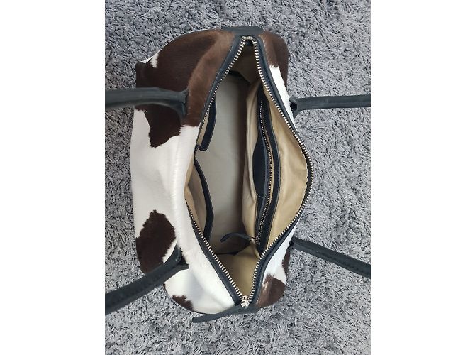 Autre Marque Borsa a tracolla in pelle - vista 3