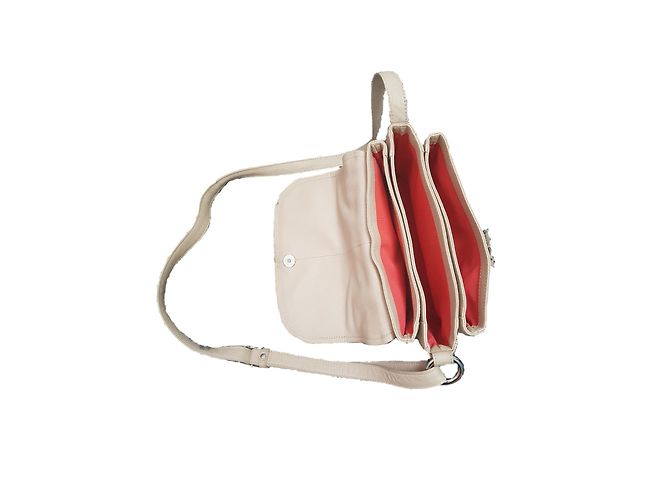 Borsa a tracolla Le Tanneur Muticolor Beige in pelle - vista 2