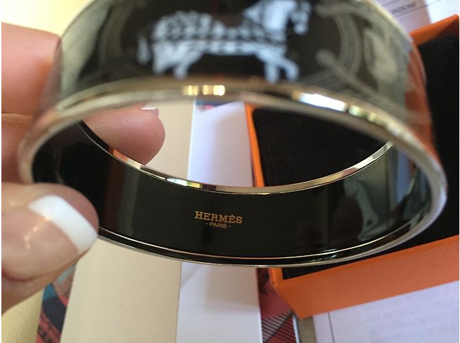 Hermès Pulseira Preto - vista 4