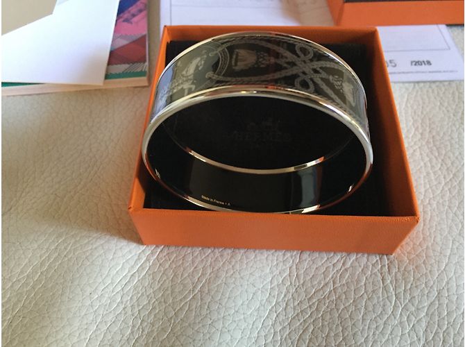 Hermès Pulseira Preto - vista 5