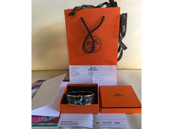 Hermès Pulseira Preto - vista 7