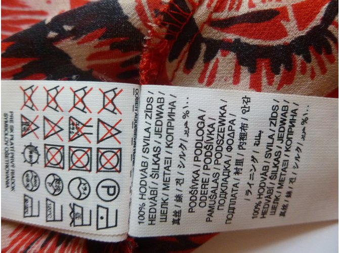 Mango Seidentop in Rot - Ansicht 8