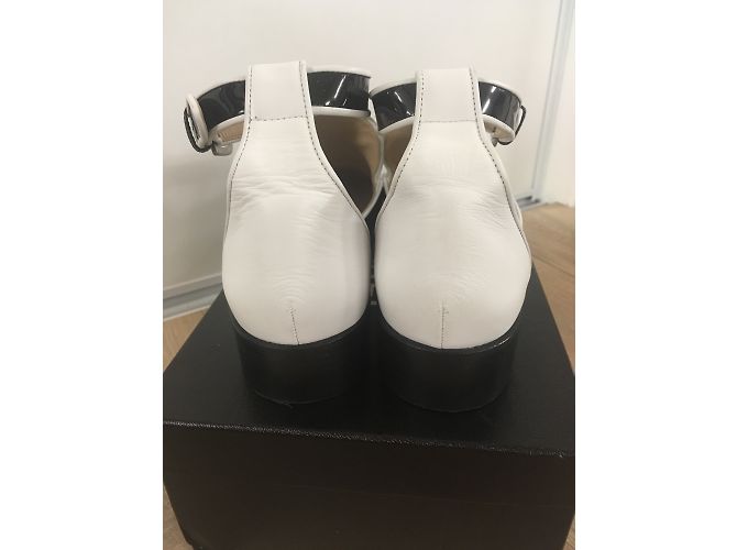 Chanel Ballerinen Schwarz Weiß - Ansicht 7