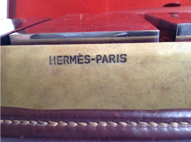 Hermès Reisetasche Beige - Ansicht 2