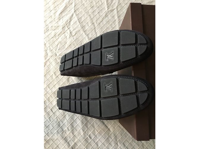 Mocassini Louis Vuitton Blu Navy - vista 6