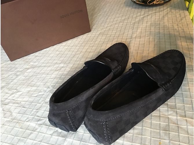 Mocassini Louis Vuitton Blu Navy - vista 7