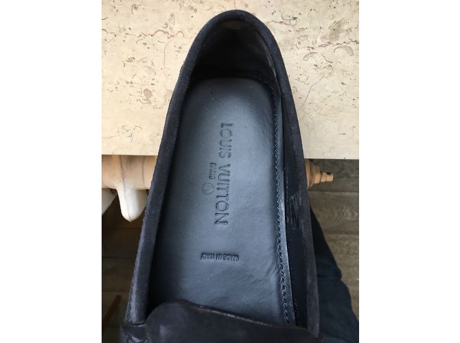Mocassini Louis Vuitton Blu Navy - vista 8