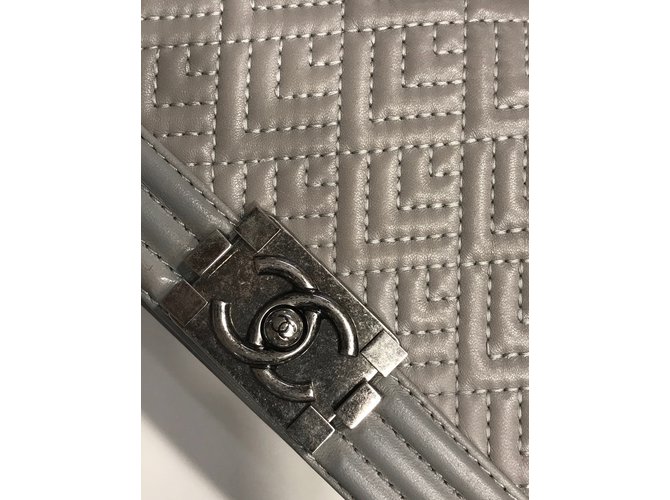 Chanel Boy Bag modello unico Grigio - vista 2