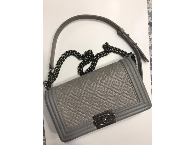Chanel Boy Bag modello unico Grigio - vista 26