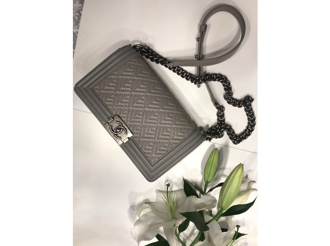 Chanel Boy Bag modello unico Grigio - vista 27