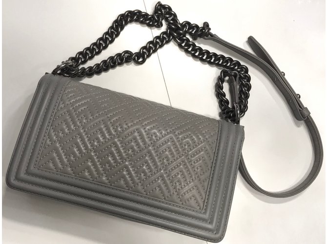 Chanel Boy Bag modello unico Grigio - vista 5