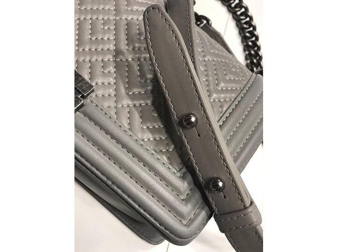 Chanel Boy Bag modello unico Grigio - vista 9